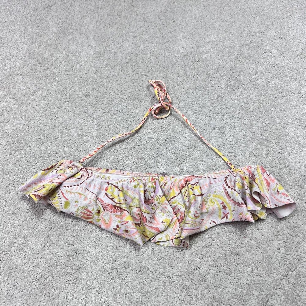 Victoria’s Secret Swimsuit Top Multicolored Floral Women’s Size Medium
